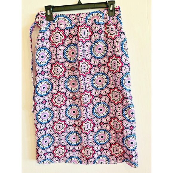 NWT ANN TAYLOR LOFT LINEN BLEND WRAP SKIRT WOMEN'S PETITE SIZE 2 - Picture 3 of 10